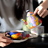 欧式茶具套装下午茶茶具英式红茶花果茶茶具陶瓷咖啡杯碟礼盒送礼