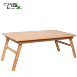 童学习桌床上电脑桌 台式可折叠懒人移动炕桌家用小书桌子升降儿