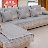 欧式沙发垫 简约现代亚麻沙发垫布艺沙发巾 四季皮沙发坐垫沙发套