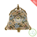 特价欧美法式古典奢华高档座钟陶瓷铜钟装饰座钟饰品欧式美式座钟
