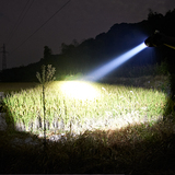 打猎强光手电筒18650黄光充电远射防水狩猎L2亮超氙气LED探照灯