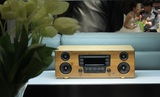 机组合音响播放器台式家用HIFI无线蓝牙桌面音箱收音机楠竹实木CD