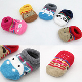 进口韩国儿童地板袜秋冬加厚宝宝袜套婴儿袜子防滑袜儿童袜子
