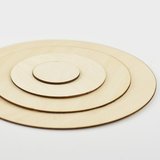 DIY手工 沙盘建筑模型材料 仿古 高级薄木片 椴木层板 圆形