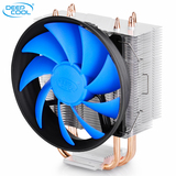 九州风神玄冰300 CPU散热器 静音cpu风扇智能版/INTEL/775/AMD/i5