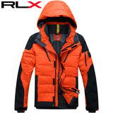 2015冬装新款RLX正品运动加厚户外滑雪服男士短款羽绒服男装外套