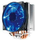 超频三东海X4 4热管散热器 AMD/INTEL775/115X/2011智能CPU风扇