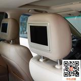 7寸车载高清头枕显示器 汽车用枕头液晶屏 2路视频 接DVD CMMB