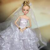 新款芭比娃娃公主玩具单个礼盒 婚纱新娘女童玩具女孩礼物包邮