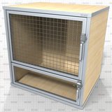 【柜笼阁】D6基本型龙猫柜笼|龙猫笼|别墅笼