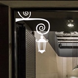 墙贴 服装店餐厅橱窗装饰贴纸 奶茶咖啡厅个性贴画 玻璃门贴 壁灯
