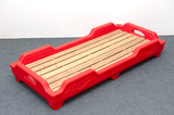 2015新款 幼儿园专用床塑料床儿童床木板床学生床午休床可拆装