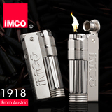 奥地利品牌 不锈钢 爱酷IMCO打火机复古煤油机创意经典LOGO标志