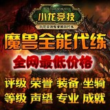 魔兽世界代练1-80-85-90等级坐骑声望荣誉 评级战场维护混分