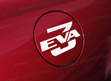 湾岸个性汽车装饰贴纸 新世纪福音战士EVA 3号机数字标志车贴