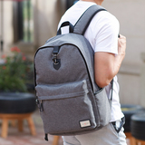 梵瑞恩新款双肩包男士休闲旅行包电脑包时尚背包青年学生潮流书包