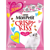 日本进口猫零食 MonPetit 猫之吻  香脆洁牙饼干 海鲜 90g