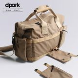 dpark 单反相机包佳能微单内胆包 大容量单肩防水专业摄影包