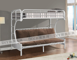 铁艺上下床双层床成人高低床折叠两用子母床组合床两层床特价欧式