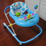 三乐多功能U型婴儿助步车带音乐防侧翻婴儿宝宝儿童学步车可折叠