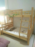 上海松柏缘松木实木家具可全屋定制上下子母床高低床儿童床拔步床