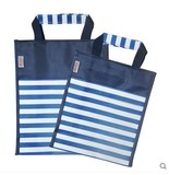 手提收纳袋 学生补习袋拎书袋美术多用途大容量三层牛津布袋