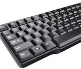 罗技 经典K100 防水键盘 超薄 有线键盘 PS/2圆口 盒装正品 特
