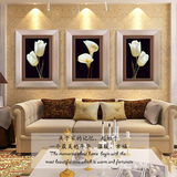 客厅装饰画 客厅 现代 有框画 沙发背景墙画餐厅装饰画金色年华