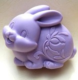 12生肖（兔）硅胶皂模手工皂模具巧克力模具香皂皂模皂模