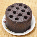 蜂窝煤黑米糕250g煤球糕点黑色蛋糕煤球黑米味创意甜点