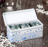 预定日本本土北海道特产正品白色恋人白巧克力饼干 27枚铁盒装