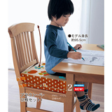 日本正品COGIT皮质儿童增高坐垫 安全座椅收纳凳 餐椅儿童增高垫