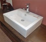 洗脸盆面盆加大洗面盆台上洗手盆宽水池60厘米厚深洗衣方形卫浴盆