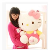 正版Hello Kitty凯蒂猫哈喽kt公仔毛绒玩具娃娃生日结婚儿童礼物