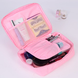 韩国收纳包大容量旅行化妆袋女包手包式小手拿包包邮 蕾丝化妆包