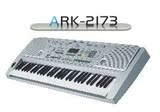 爱尔科61键电子琴ARK-2173力度钢琴键带midi功能黑白两色可选