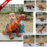 新品包邮霸王龙暴龙剑三角龙塑料软胶恐龙玩具动物模型生日礼物
