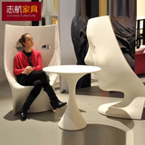 设计师家具面具椅 商场商店招牌椅 样板房椅 人脸创意造型椅子