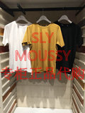 国内专柜正品代购SLY 2016年春夏款短袖针织T恤衫0309SR80-0030