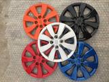 北京现代瑞纳轮毂盖 雅绅特汽车改装轮毂盖 14寸彩色轮胎帽车轮罩