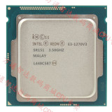 Intel/至强 E3-1270V3 CPU 正式版散片 3.5GHz 1150针 集成显卡
