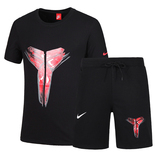 nike耐克短袖运动套装NBA科比黑曼巴篮球运动T恤圆领半袖篮球衣服
