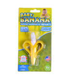 进口 美国代购香蕉宝宝牙胶咬胶Babybanana婴儿牙刷磨牙棒不含bpa