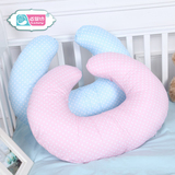 适婴坊新生婴儿哺乳枕宝宝学坐枕防侧睡枕头玩耍枕多功能喂奶枕头