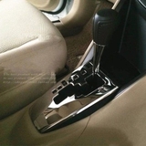 2014款新威驰排挡框贴 丰田威驰专用改装排档亮片 装饰贴档位面板