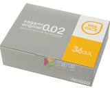 日本相模002超薄避孕套sagami安全套0.02mm36只装 聚氨酯防过敏