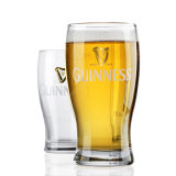爱尔兰健力士啤酒专用杯玻璃杯杯酒杯580ml  370两款 包邮