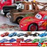 正品Tomy多美卡TOMICA汽车总动员合金玩具仿真模型赛车警长全套装