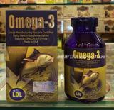 香港澳门代购美国深海鱼油omega-32000mg阿拉斯加鱼肝油精华100粒