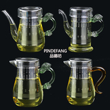 红茶茶具品德坊纯手工茶具不锈钢内胆耐热玻璃茶壶泡冲茶器小茶壶